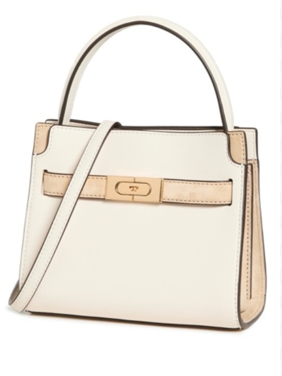 Tory Burch Handbags - Tory Burch Petite Lee Radziwill Leather Suede Bag
